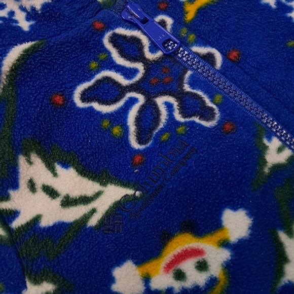 Columbia Fleece Snowsuit Baby Boys Size 0-6 Months - Picture 3 of 7